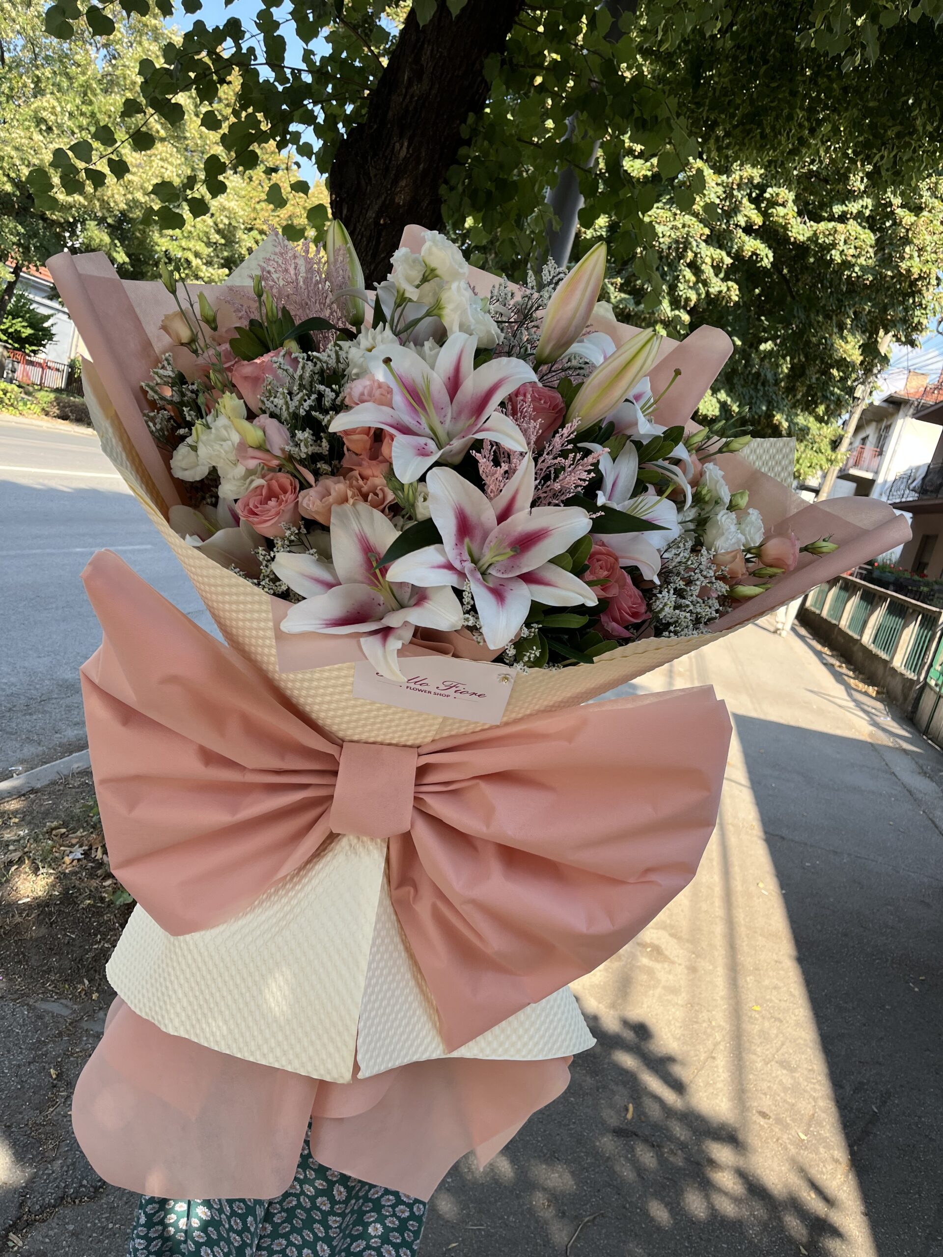 Big Peach Bow 🧡